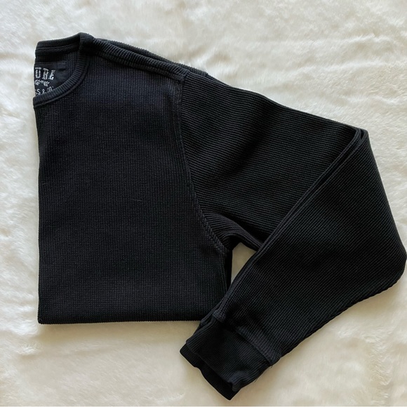 Men’s Levi Strauss Long Sleeve Waffle Tee - Picture 1 of 6